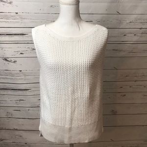 🌹Banana Republic preppy sleeveless sweater